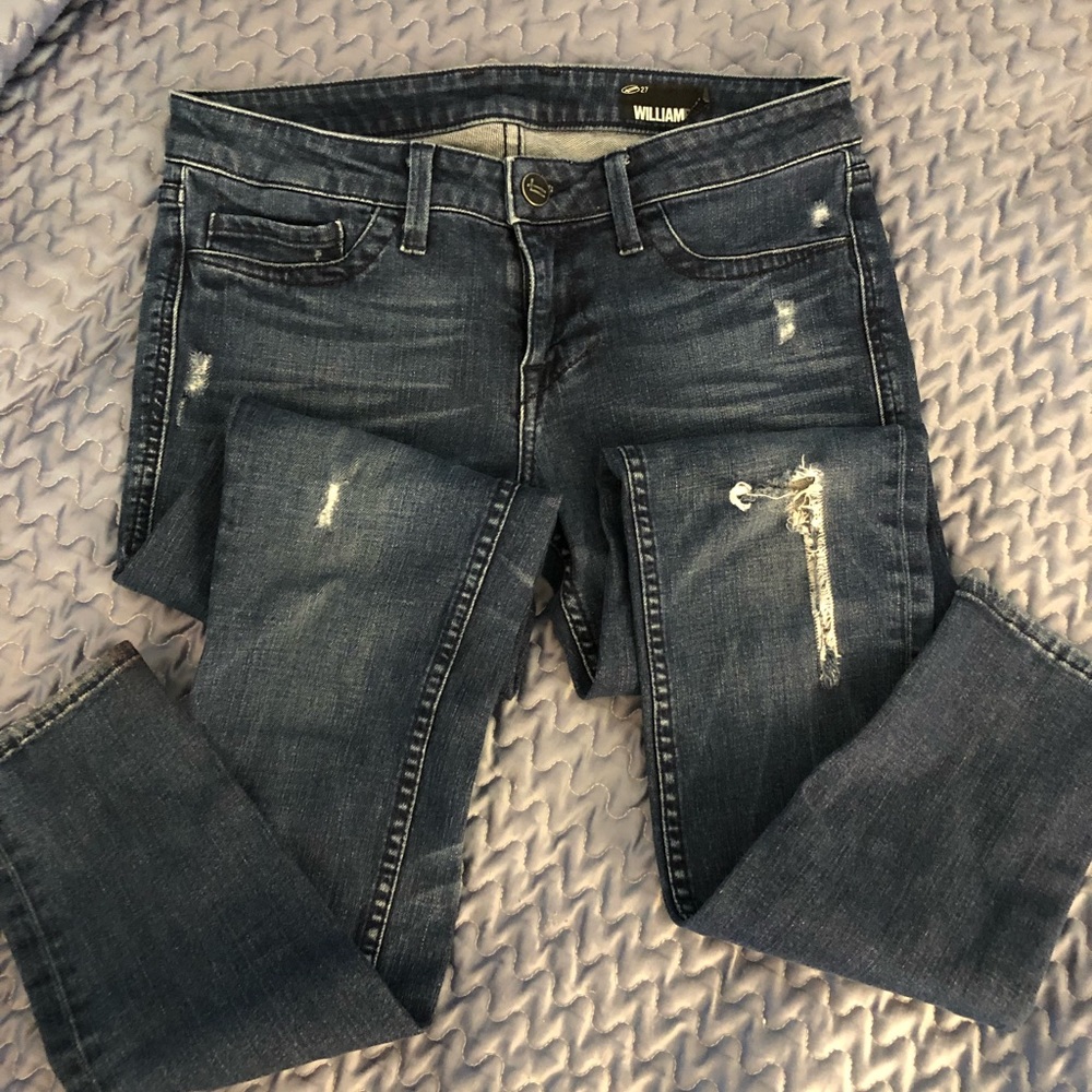 William Rast distressed skinny jean, size 27